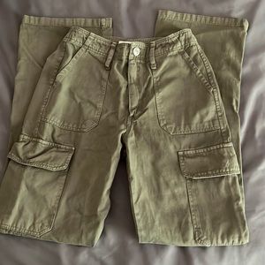 Zara green cargo pants